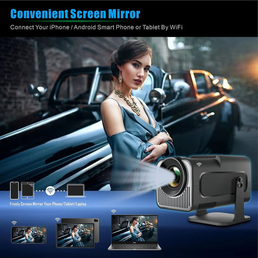 🔥4K HY-320 super vision LED projector🎥