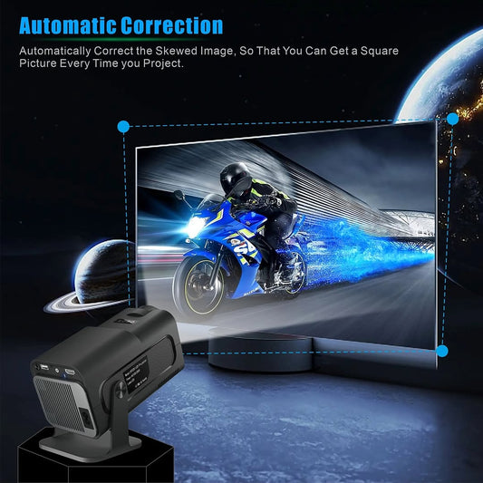 🔥4K HY-320 super vision LED projector🎥