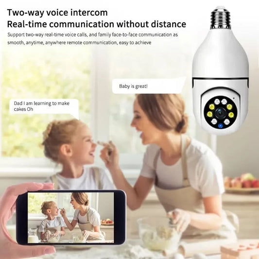 V380 Bulb wifi camera🎦